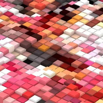 Abstract geometric background. Various pattern. Modern artistic backdrop. Stock Illustration