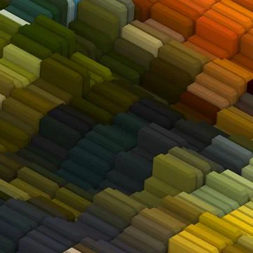 Abstract geometric background. Various pattern. Modern artistic backdrop. Illustrazione stock