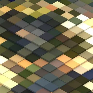 Abstract geometric background. Various pattern. Modern artistic backdrop. Illustrazione stock