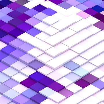 Abstract geometric background. Various pattern. Modern artistic backdrop. Stockillustratie