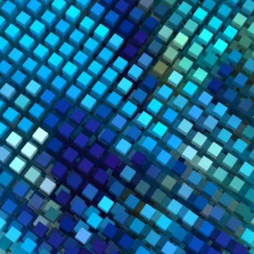 Abstract geometric background. Various pattern. Modern artistic backdrop. Stockillustratie