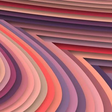 Abstract geometric background. Various pattern. Modern artistic backdrop. Stock Illustration