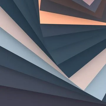 Abstract geometric background. Various pattern. Modern artistic backdrop. Illustrazione stock