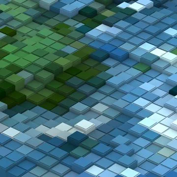 Abstract geometric background. Various pattern. Modern artistic backdrop. Illustrazione stock