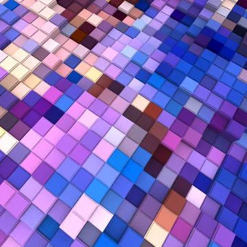 Abstract geometric background. Various pattern. Modern artistic backdrop. Illustrazione stock