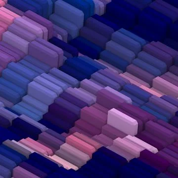 Abstract geometric background. Various pattern. Modern artistic backdrop. Stock Illustration