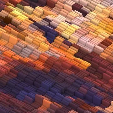 Abstract geometric background. Various pattern. Modern artistic backdrop. Illustrazione stock