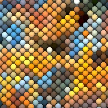 Abstract geometric background. Various pattern. Modern artistic backdrop. Stock Illustration