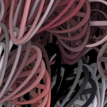 Abstract geometric background. Various pattern. Modern artistic backdrop. Illustrazione stock