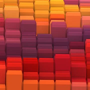 Abstract geometric background. Various pattern. Modern artistic backdrop. Stock Illustration