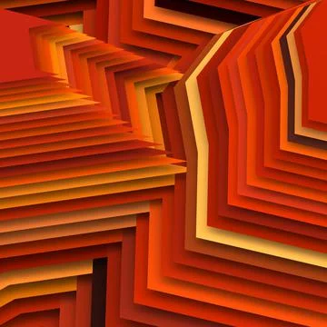 Abstract geometric background. Various pattern. Modern artistic backdrop. Illustrazione stock