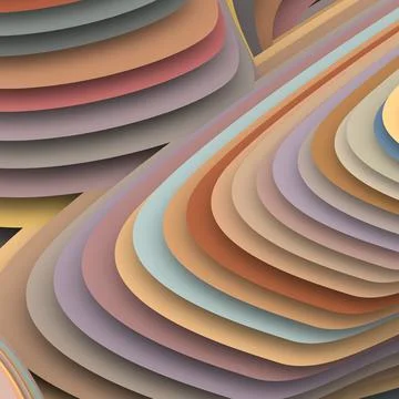 Abstract geometric background. Various pattern. Modern artistic backdrop. Stock Illustration