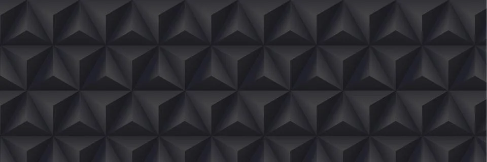 Abstract geometric background. Vector 3d illustration. Triangle or pyramid bl Stock Illustration