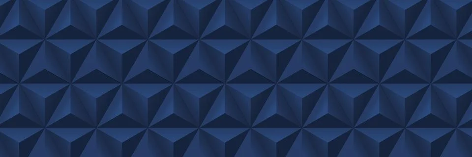Abstract geometric background. Vector 3d illustration. Triangle or pyramid bl Stock Illustration