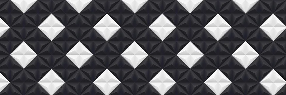 Abstract geometric background. Vector 3d illustration. Triangle or pyramid bl Stock Illustration