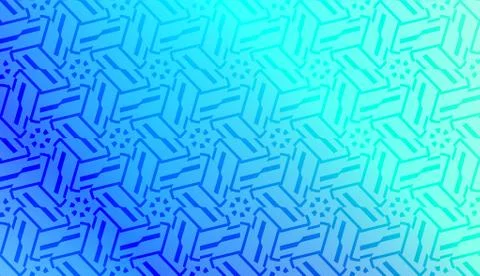 Abstract Geometric Background. Vector illustration. Gradient color Illustrazione stock