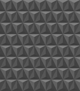 Abstract geometric background. Vector illustration. Triangle or pyramid black Stock Illustration