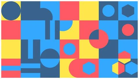 Abstract geometric background. Vector illustration for your design Stock Illustration