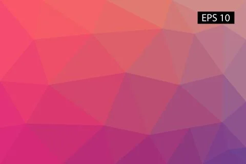 Abstract geometric background, vector from polygons, triangle background, vector Stock Illustration