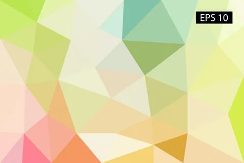 Abstract geometric background, vector from polygons, triangle background, vector Stock Illustration