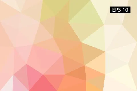 Abstract geometric background, vector from polygons, triangle background, vector Stock Illustration