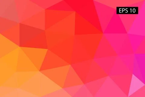 Abstract geometric background, vector from polygons, triangle background, vector Stock Illustration