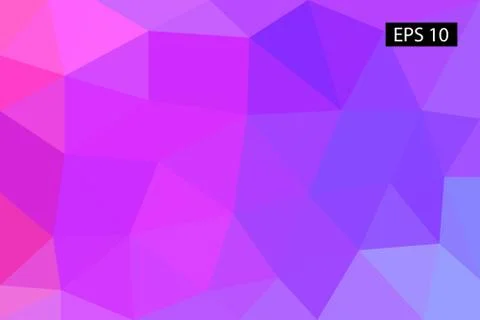 Abstract geometric background, vector from polygons, triangle background, vector Stock Illustration