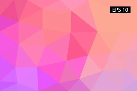 Abstract geometric background, vector from polygons, triangle background, vector Stock Illustration