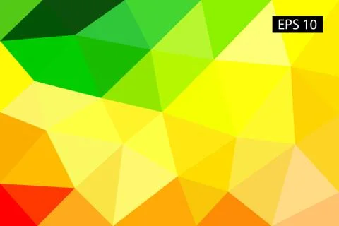 Abstract geometric background, vector from polygons, triangle background, vector Stock Illustration