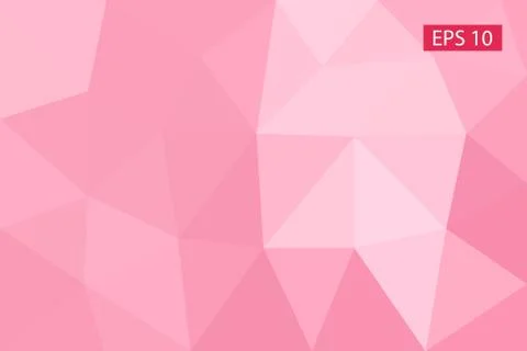 Abstract geometric background, vector from polygons, triangle, vector Stock Illustration