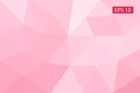 Abstract geometric background, vector from polygons, triangle, vector Stock Illustration