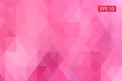 Abstract geometric background, vector from polygons, triangle, vector Stock Illustration