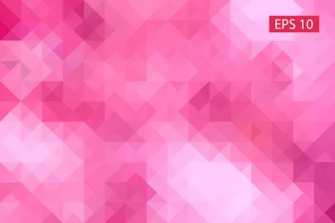 Abstract geometric background, vector from polygons, triangle, vector Stock Illustration