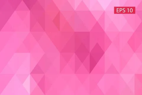 Abstract geometric background, vector from polygons, triangle, vector Stock Illustration