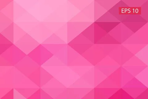 Abstract geometric background, vector from polygons, triangle, vector Stock Illustration