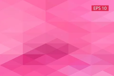 Abstract geometric background, vector from polygons, triangle, vector Stock Illustration