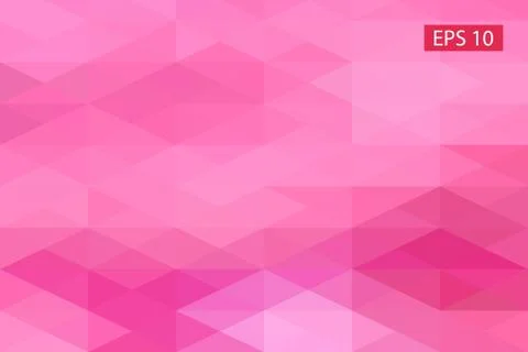 Abstract geometric background, vector from polygons, triangle, vector Stock Illustration