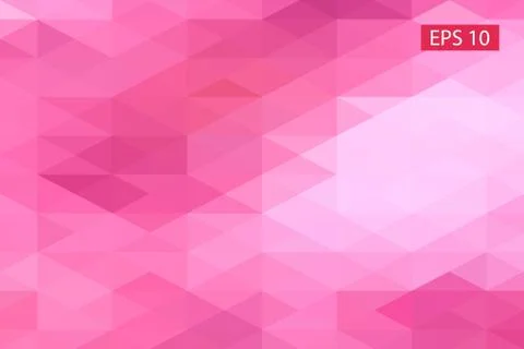 Abstract geometric background, vector from polygons, triangle, vector Stock Illustration