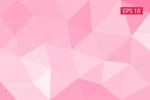 Abstract geometric background, vector from polygons, triangle, vector Stock Illustration