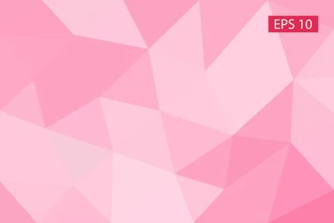 Abstract geometric background, vector from polygons, triangle, vector Stock Illustration