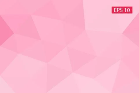 Abstract geometric background, vector from polygons, triangle, vector Stock Illustration