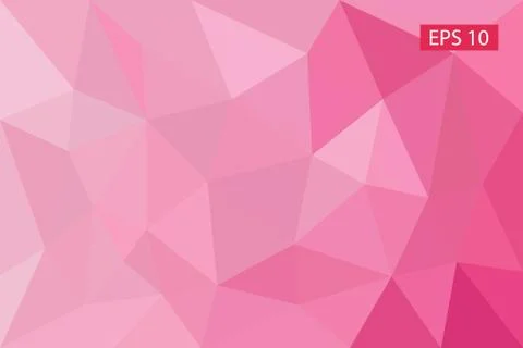 Abstract geometric background, vector from polygons, triangle, vector Stock Illustration