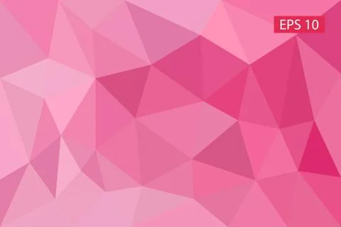 Abstract geometric background, vector from polygons, triangle, vector Stock Illustration