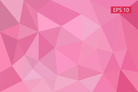 Abstract geometric background, vector from polygons, triangle, vector Stock Illustration