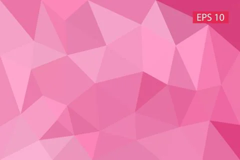 Abstract geometric background, vector from polygons, triangle, vector Stock Illustration