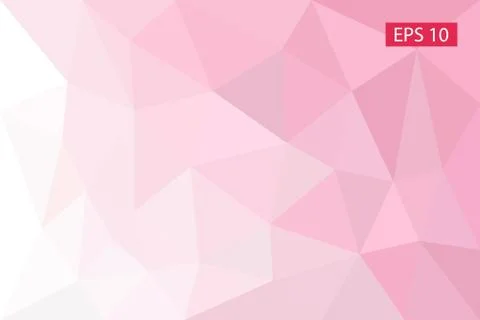 Abstract geometric background, vector from polygons, triangle, vector Stock Illustration