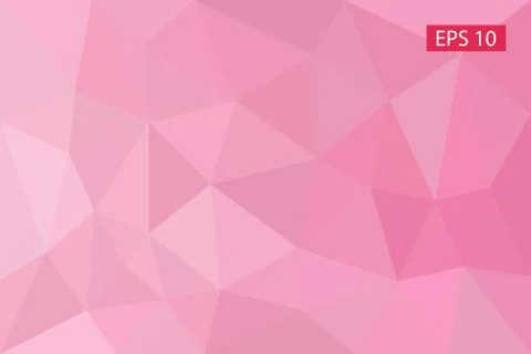 Abstract geometric background, vector from polygons, triangle, vector Stock Illustration