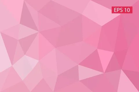 Abstract geometric background, vector from polygons, triangle, vector Stock Illustration