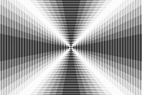Abstract geometric background with vertical lines. Intersecting flowing gra.. Ilustração Stock
