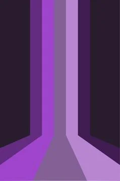 Abstract geometric background with vertical stripes in shades of purple Stock Illustration